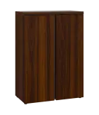 MHN 3 - 8D kancelářská skříň, 2-dveřová, 1120x800x400, ořech královský